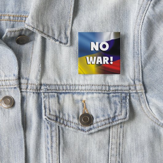 Geen oorlog tussen Rusland en Oekraïne. Button (In situ)