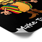 Geen oorlog voor Tacos Poster (Hoek)