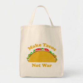 Geen oorlog voor Tacos Tote Bag