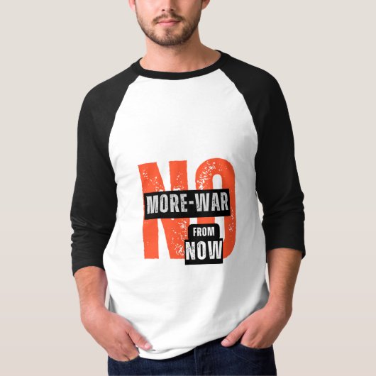 Geen Oorlog Vredes T-Shirt – Verspreid Liefde, Red (Voorkant)