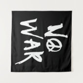 Geen oorlog wandkleed (Voorkant (horizontaal))