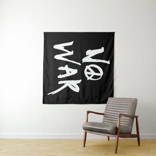 Geen oorlog wandkleed (In Situ (horizontaal))