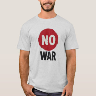 Geen oorlog - Wereldwijd protest voor vrede T-shirt