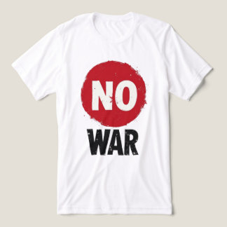 Geen oorlog - Wereldwijd protest voor vrede Tri-Blend Shirt