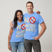 Geen oorlogen meer t-shirt (Unisex)