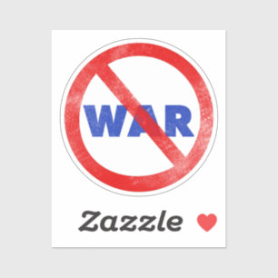 Geen Oorlogssymbool Sticker