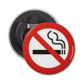 Geen opening voor rokerflesje button flesopener (Voorkant)