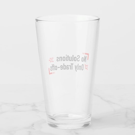 Geen oplossingen, alleen afwegingen glas (Achterkant)