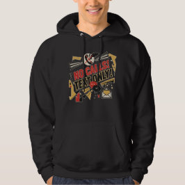 Geen Oproepen, Alleen Tekst Hoodie