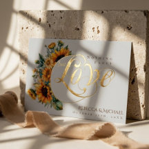 Geen opsmuk, gewoon liefde Rustieke zonnebloem bru