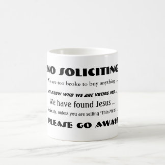 Geen opvragen - Ga alsjeblieft weg! Mok