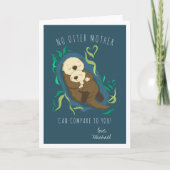Geen Ottermoeder | Kaart voor mama (Voorkant)