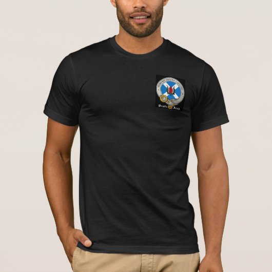 "Geen overgave!" Schots-Iers Amerikaans T-shirt (Voorkant)