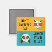 Geen overlevingsduur voor CAT Cat Feeding Time Magneet (Voorkant / Achterkant)