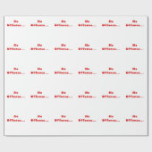 Geen overtreding... cadeaupapier (Vlak)