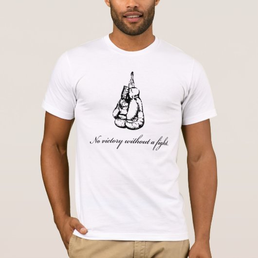 Geen overwinning t-shirt (Voorkant)