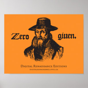 Geen oxe gegeven poster