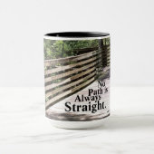 Geen pad is altijd recht Mok (Midden)