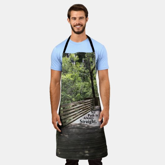 Geen pad is altijd recht schort (Gedragen)