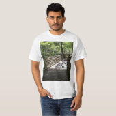 Geen pad is altijd recht t-shirt (Voorkant volledig)