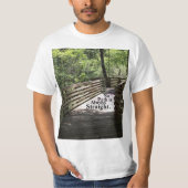 Geen pad is altijd recht t-shirt (Voorkant)