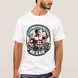 GEEN PAIN-GEEN WINST T-SHIRT