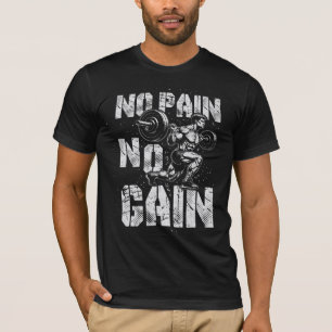 GEEN PAIN-GEEN WINST T-SHIRT