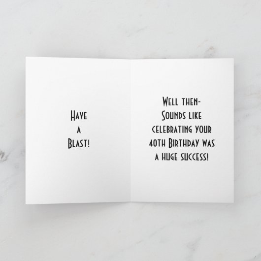 GEEN PAINEN "40e" VIERDERDAG Kaart (Binnen)