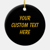 Geen paniek! aangepast ornament (Achterkant)