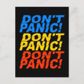 Geen paniek, briefkaart. briefkaart (Voorkant)