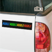 Geen paniek. bumpersticker (Op Truck)