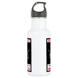 Geen paniek! Dit is slechts een simulatiesoftware Waterfles