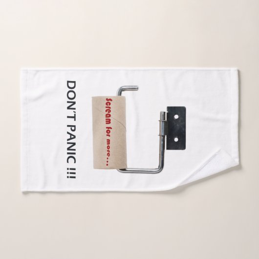 Geen paniek! handdoek (Handdoek)