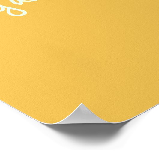 Geen paniek, het is organische slogan Radiale groe Poster (Hoek)