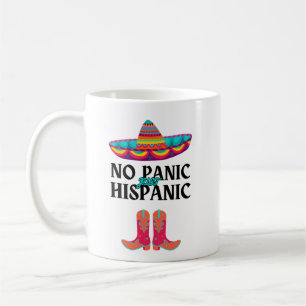Geen Paniek Hispanic Heritage Month Grappige Hispa Koffiemok