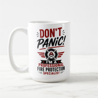 Geen paniek, ik ben een specialist brandbeveiligin koffiemok