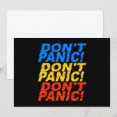 Geen paniek! kaart (Voorkant / Achterkant)