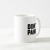 Geen paniek koffiemok (Voorkant rechts)