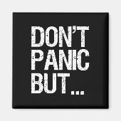 Geen paniek magneet (Voorkant)