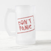 Geen paniek matglas bierpul (Links)