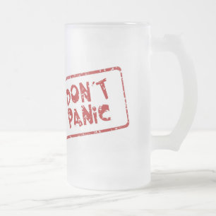 Geen paniek matglas bierpul