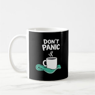 Geen paniek met handdoeken koffiemok