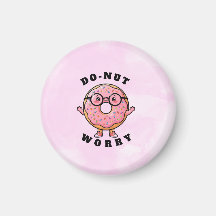 Geen Paniek – Mop Donut Cartoon Personage