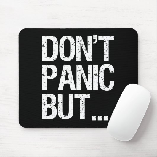 Geen paniek muismat (Met muis)