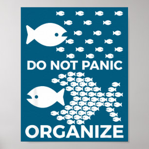 Geen Paniek Organisatie Motivatie Poster