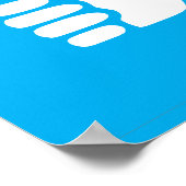 geen paniek poster (Hoek)