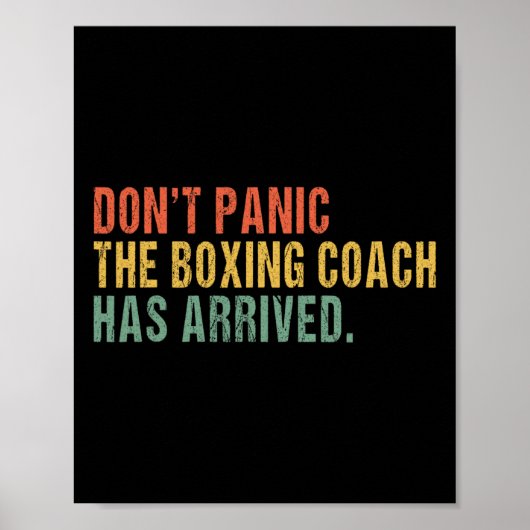 Geen paniek poster (Voorkant)