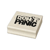 Geen paniek rubberstempel (Stempel)