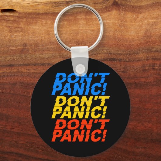 Geen paniek, sleutelhanger. sleutelhanger (Voorkant)