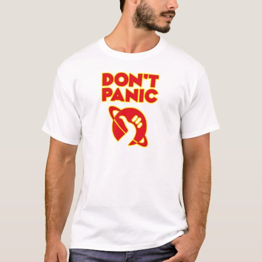 Geen paniek t-shirt (Voorkant)